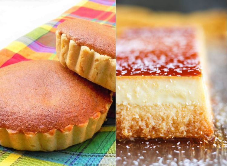 Tourment d'amour / Flan coco antillais